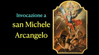 Preghiera a san Michele Arcangelo [upl. by Notnyw]