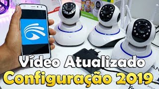 COMO CONFIGURAR CÃ‚MERA IP WIFI YOOSEE 3 MÃ‰TODOS ATUALIZADO 2019 [upl. by Barry]