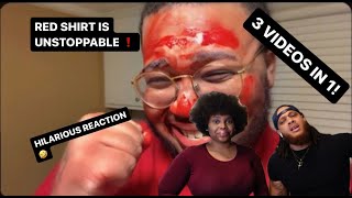 TRA RAGS RED SHIRT VS BIG DUNZIE 3 IN 1 SKITS HILARIOUS REACTION [upl. by Bluefarb]