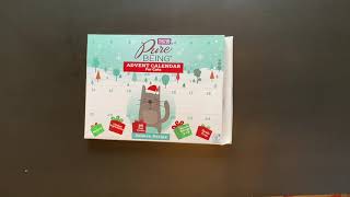 Aldi 2021 Cat Advent Calendar Unboxing [upl. by Omolhs]