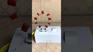 Ceramic Capacitor vs 220V Electricity experiment electrical [upl. by Kimber859]