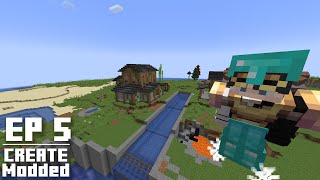 Jetpacks and Canals  Create Modded  Ep 5 [upl. by Ttenyl721]