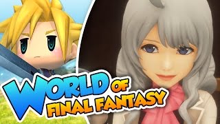 La clienta misteriosa  World Of Final Fantasy en Español PS4 60fps [upl. by Rosene]