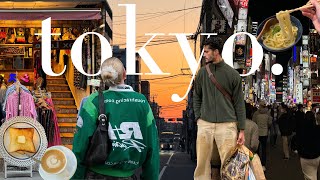 TOKYO VLOG 🇯🇵  Exploring Shibuya Thrifting in Shimokitazawa amp Eating Our Way Through The City [upl. by Fox]