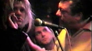 Kurt Cobain and Courtney Love  TJs Newport UK 121091 [upl. by Oinafipe]