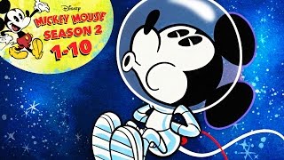 A Mickey Mouse Cartoon  Season 2 Episodes 110  Disney Shorts [upl. by Gayler]