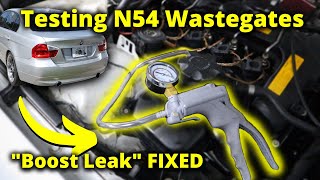 How to Test N54 Wastegate Actuators No Boost After Installing Downpipes [upl. by Nirrak56]