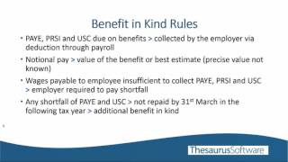 Benefit in Kind Webinar [upl. by Allicerp]