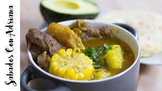 Sancocho de Carne  Sabados con Adriana [upl. by Lednam]