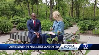 7 questions with Lauritzen Gardens new CEO [upl. by Calesta350]