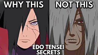 Why Edo Tensei Madara Returned So Young [upl. by Ardnaek]