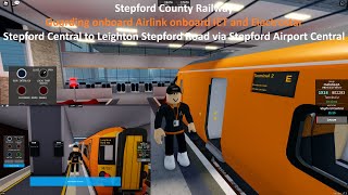 Guarding onboard Airlink Roblox SCR 173 Airlink SC to LSR via SAC GD Role [upl. by Bullard]