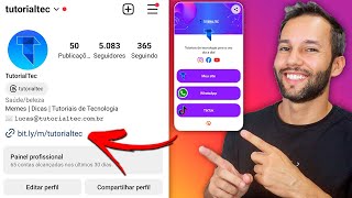 COMO CRIAR UM LINK PERSONALIZADO PARA A BIO DO SEU INSTAGRAM [upl. by Telfore410]