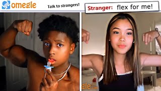 FUNNIEST OMEGLE TROLLING with a SQUEAKER VOICE CHANGER [upl. by Billmyre]