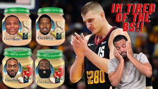 THE BABY FOOD CLIPPERS VS NIKOLA JOKIC  CLIPPERS at NUGGETS REACTION VIDEO [upl. by Budwig]