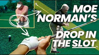 Single Plane Golf Swing POV—Angle of Attack in Moe Norman’s Downswing [upl. by Nate]