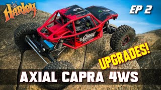 Axial Capra 4WS  Brushless amp Upgraded [upl. by Nosyla]