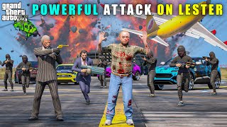 GTA 5  PETERS POWERFUL ATTACK ON LESTER  BB GAMING [upl. by Richers]