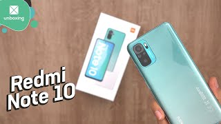 Xiaomi Redmi Note 10  Unboxing en español [upl. by Lennaj]