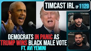 Democrats PANIC Deploy Obama TO STOP Black Men VOTING TRUMP 2024 wAvi Yemini  Timcast IRL [upl. by Terpstra]