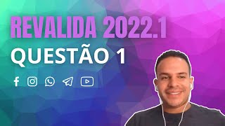 QUESTÃO 1  REVALIDA 20221 [upl. by Janey757]