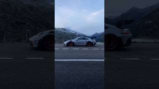 BTS Porsche 911 GT3 RS  Grimselpass shorts porsche bts [upl. by Cyrilla]