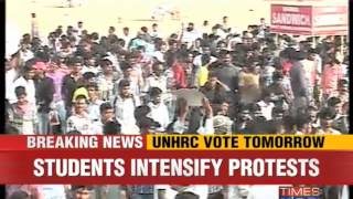 Massive protest in Tamil Nadu [upl. by Danby881]