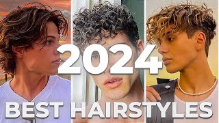 9 BEST Mens Hairstyles In 2024 [upl. by Uzzia]