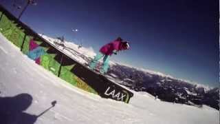 Chilling and Spinning in Laax 2012 [upl. by Esirtal]