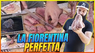 La Bistecca Fiorentina Perfetta  Come fare la Fiorentina alla brace  Grigliare Duro [upl. by Karl]