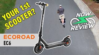 Your 1st Scooter ECOROAD EC6 EScooter Review [upl. by Arev]