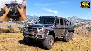 MercedesBenz G63 AMG 6x6  Offroading  Forza Horizon 5  Logitech g29 gameplay [upl. by Laemsi116]