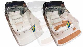 Flexiteek  Bayliner 265 Before and after [upl. by Siednarb915]