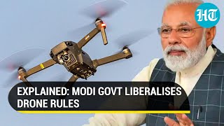 New Drone Rules Fees Forms Permissions and why PM Modi calls it landmark moment  Key Takeaways [upl. by Greenleaf]