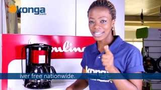 Moulinex Coffee Maker review by Kongacom [upl. by Leinehtan]