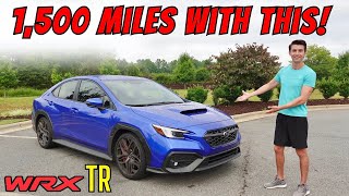 Living With a 2024 Subaru WRX TR For 1500 Miles and Two Weeks [upl. by Sapowith]