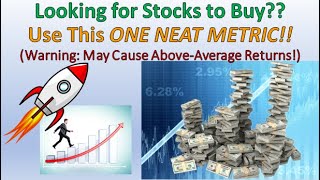 Stock Market Secrets Unveiling the Ultimate Metric [upl. by Orazio324]