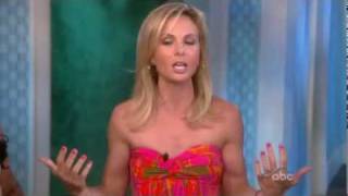 Elisabeth Hasselbeck on Erin Andrews DWTS Wardrobe [upl. by Gnidleif]