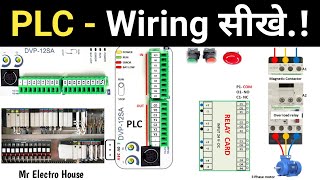 Complete PLC Wiring A to z Connection  PLC Controller में कैसे Wiring किया गया है  PLC Wiring [upl. by Behah]