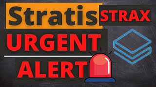 STRAX Coin Stratis Crypto Price News Today  Price Prediction and Technical Analysis [upl. by Sidran]