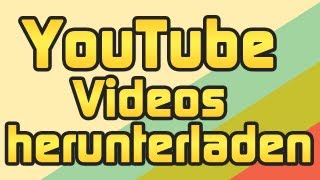 Videos und Musik von Youtube herunterladen [upl. by Fotinas]