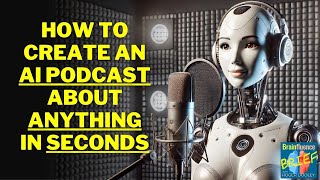 How to Create an AI Podcast about Anything in Seconds with Google NotebookLM [upl. by Ahsikit326]