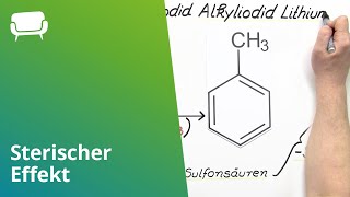 Sterischer Effekt – Einfluss auf den Reaktionsverlauf  Chemie  Organische Stoffverbindungen [upl. by Ailaroc]