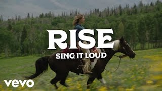 Caroline Jones  Rise Lyric Video [upl. by Llibyc]