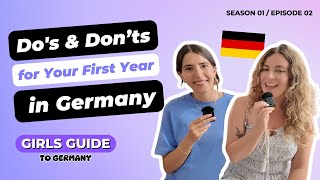 Girls Guide to Germany Podcast  S1EP2 Dos and Donts for your first year living in Germany [upl. by Eduino]