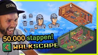 50000 stappen gezet door deze GAME  Walkscape 2 [upl. by Eisenhart88]