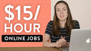 10 Online Jobs That Pay 15hr or More for Students in 2023 [upl. by Ander]