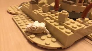 Boba Fett escapes the sarlacc pit lego Star Wars [upl. by Wiskind]