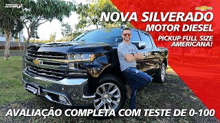 EXCLUSIVO Nova SILVERADO 30L Turbo Diesel  Avaliação Completa no Canal Auto Ignição [upl. by Asiuqram328]