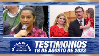 Testimonios 29 de septiembre de 2023  Iglesia de Dios Ministerial de Jesucristo Internacional [upl. by Tasia]